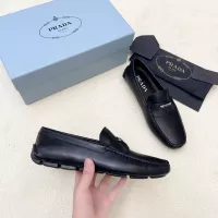 $125.00 USD Prada Leather Shoes For Men #1340356