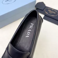 $125.00 USD Prada Leather Shoes For Men #1340356