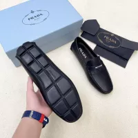 $125.00 USD Prada Leather Shoes For Men #1340356