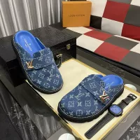 $80.00 USD Louis Vuitton Slippers For Men #1340396