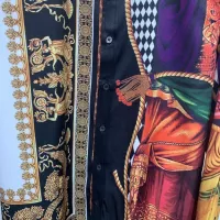 $41.00 USD Versace Shirts Long Sleeved For Men #1340463