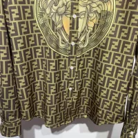 $41.00 USD Versace Shirts Long Sleeved For Men #1340492