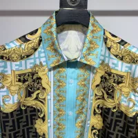 $41.00 USD Versace Shirts Long Sleeved For Men #1340494