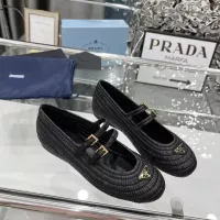 $122.00 USD Prada Flat Shoes For Women #1341021