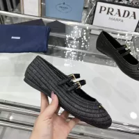 $122.00 USD Prada Flat Shoes For Women #1341021