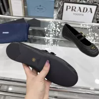 $122.00 USD Prada Flat Shoes For Women #1341021