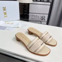 $85.00 USD Christian Dior Slippers For Women #1341074