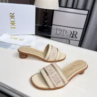 $85.00 USD Christian Dior Slippers For Women #1341074