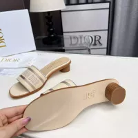 $85.00 USD Christian Dior Slippers For Women #1341074