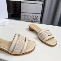 $85.00 USD Christian Dior Slippers For Women #1341074