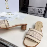 $85.00 USD Christian Dior Slippers For Women #1341074