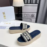 $82.00 USD Christian Dior Slippers For Women #1341077