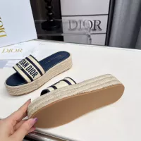 $82.00 USD Christian Dior Slippers For Women #1341079