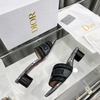 $82.00 USD Christian Dior Slippers For Women #1341082