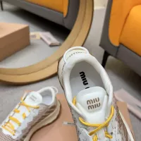 $102.00 USD MIU MIU Casual Shoes For Women #1341096