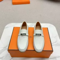 $125.00 USD Hermes Leather Shoes For Women #1341207