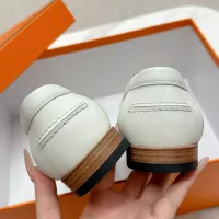 $125.00 USD Hermes Leather Shoes For Women #1341207