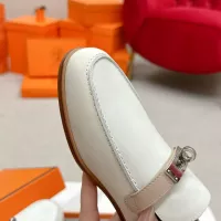 $125.00 USD Hermes Leather Shoes For Women #1341208