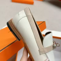 $125.00 USD Hermes Leather Shoes For Women #1341208