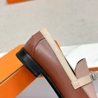 $125.00 USD Hermes Leather Shoes For Women #1341209
