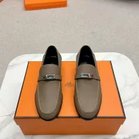 $125.00 USD Hermes Leather Shoes For Women #1341210
