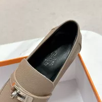 $125.00 USD Hermes Leather Shoes For Women #1341210