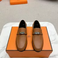 $125.00 USD Hermes Leather Shoes For Women #1341211