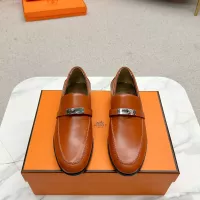 $125.00 USD Hermes Leather Shoes For Women #1341214