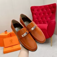 $125.00 USD Hermes Leather Shoes For Women #1341214