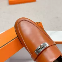 $125.00 USD Hermes Leather Shoes For Women #1341214