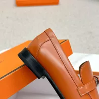 $125.00 USD Hermes Leather Shoes For Women #1341214