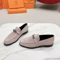 $125.00 USD Hermes Leather Shoes For Women #1341215