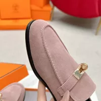 $125.00 USD Hermes Leather Shoes For Women #1341216