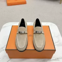 $125.00 USD Hermes Leather Shoes For Women #1341217