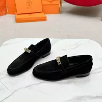 $125.00 USD Hermes Leather Shoes For Women #1341218