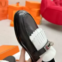 $125.00 USD Hermes Leather Shoes For Women #1341219
