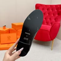 $125.00 USD Hermes Leather Shoes For Women #1341220
