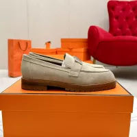 $125.00 USD Hermes Leather Shoes For Women #1341221