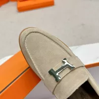 $125.00 USD Hermes Leather Shoes For Women #1341221