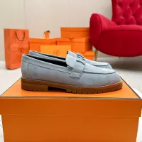 $125.00 USD Hermes Leather Shoes For Women #1341223