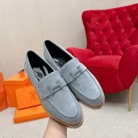 $125.00 USD Hermes Leather Shoes For Women #1341223