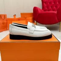 $125.00 USD Hermes Leather Shoes For Women #1341224