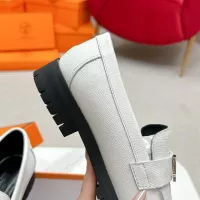 $125.00 USD Hermes Leather Shoes For Women #1341224