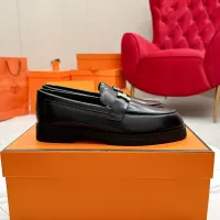 $125.00 USD Hermes Leather Shoes For Women #1341225