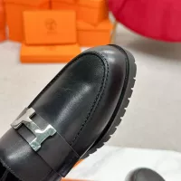 $125.00 USD Hermes Leather Shoes For Women #1341225