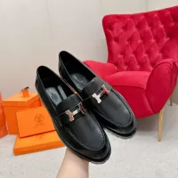 $125.00 USD Hermes Leather Shoes For Women #1341226
