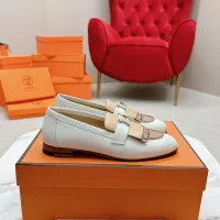 $125.00 USD Hermes Leather Shoes For Women #1341227