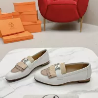 $125.00 USD Hermes Leather Shoes For Women #1341227