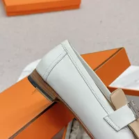$125.00 USD Hermes Leather Shoes For Women #1341227
