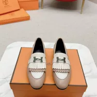 $125.00 USD Hermes Leather Shoes For Women #1341228